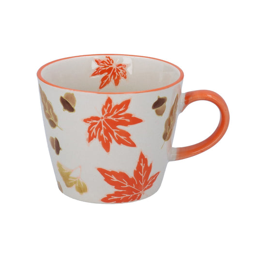 Autumn Leaf Stoneware Mug