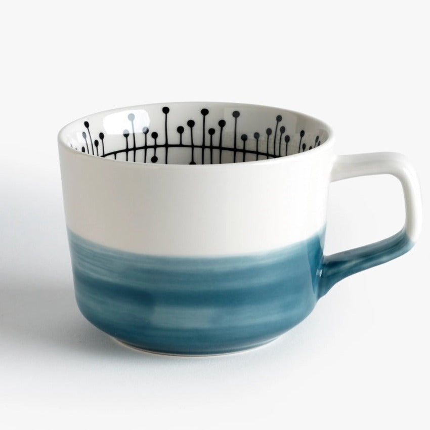 Blue and White Muscat Mug