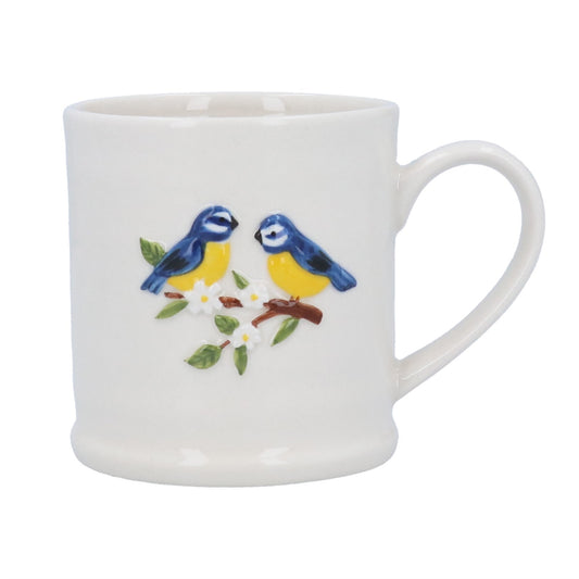 Blue Tits Stoneware Mug