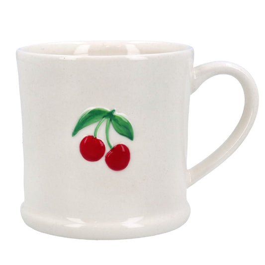 Cherries Stoneware Mini Mug