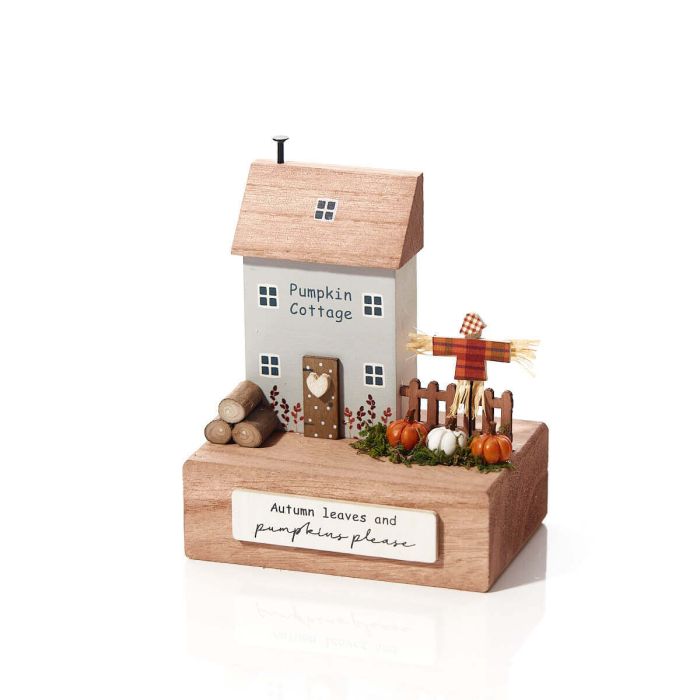 'Pumpkin Cottage' Wooden Cottage Block