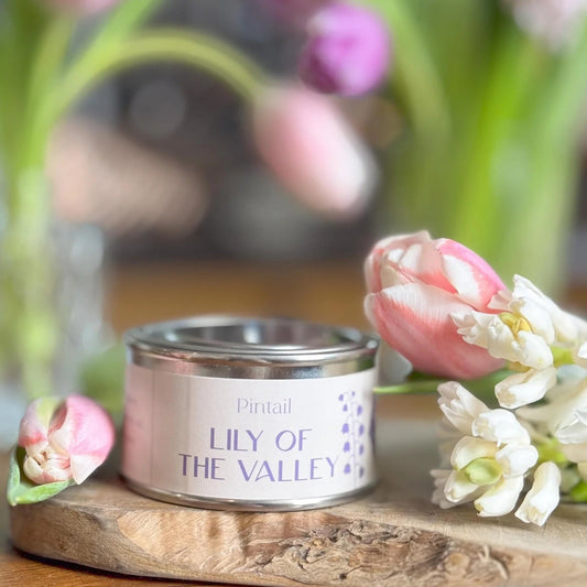Lily of the Valley Paintpot Candle