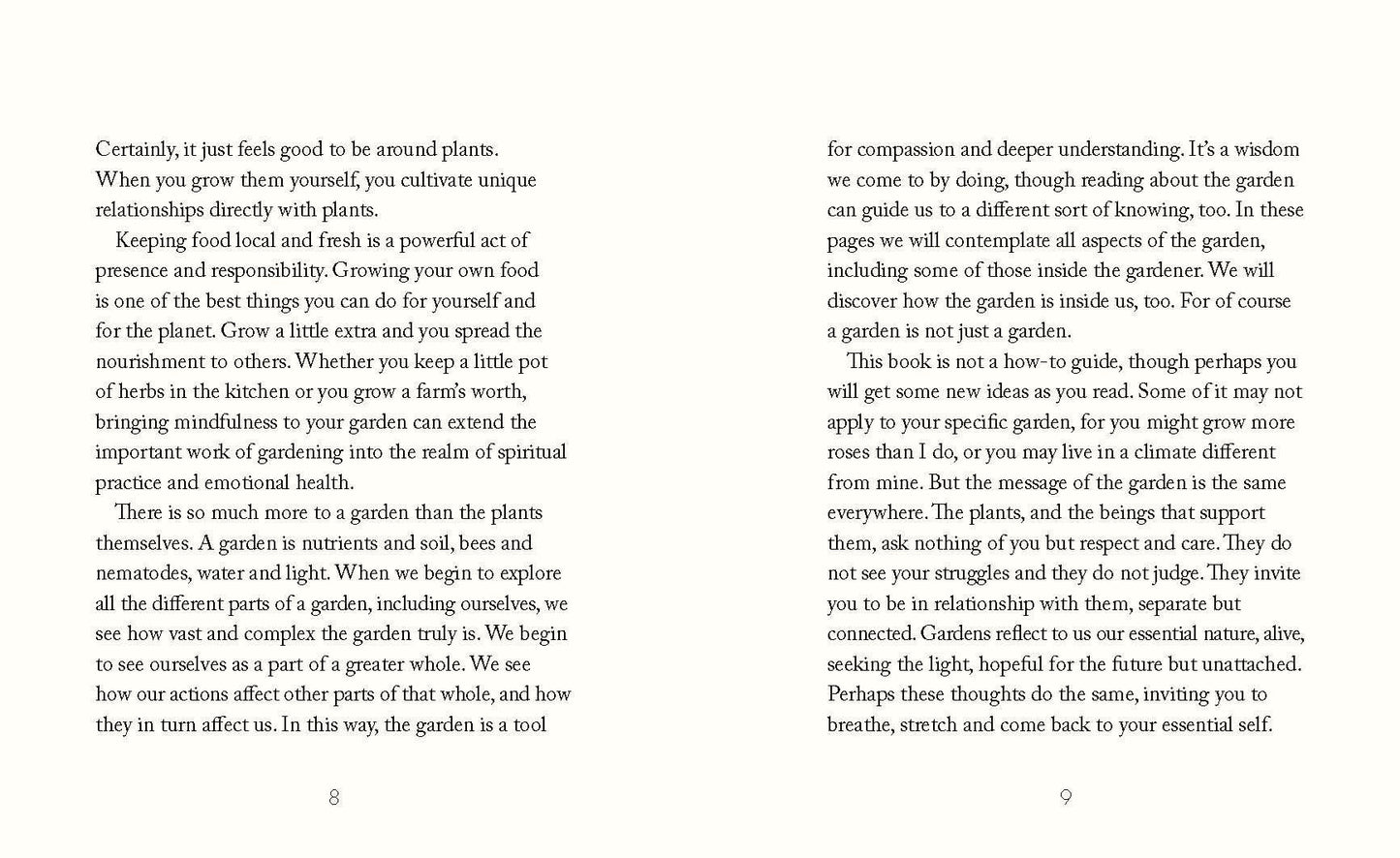 Mindful Thoughts for Gardners Book
