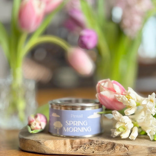 Spring Morning Paintpot Candle