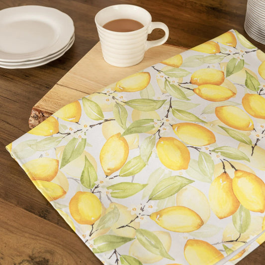 Summer Lemon Tea Towel