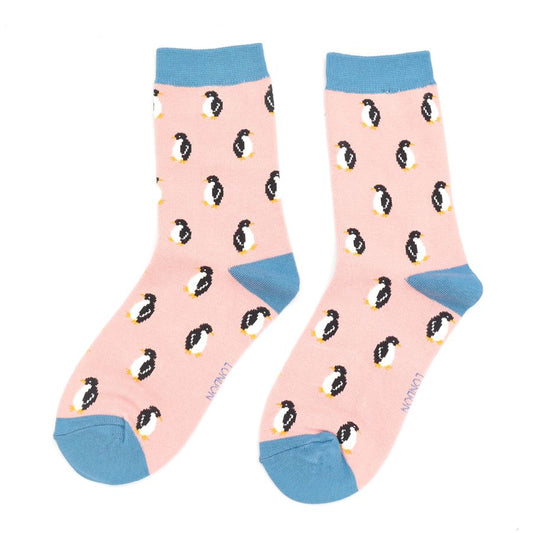 Miss Sparrow Girls Little Penguin Socks (4-6Yrs)
