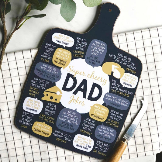 Cheese Board for dad with knife