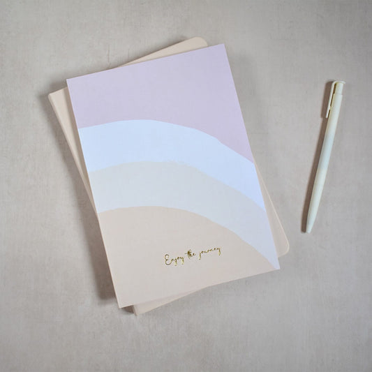 Enjoy the Journey Sunset A5 Notebook