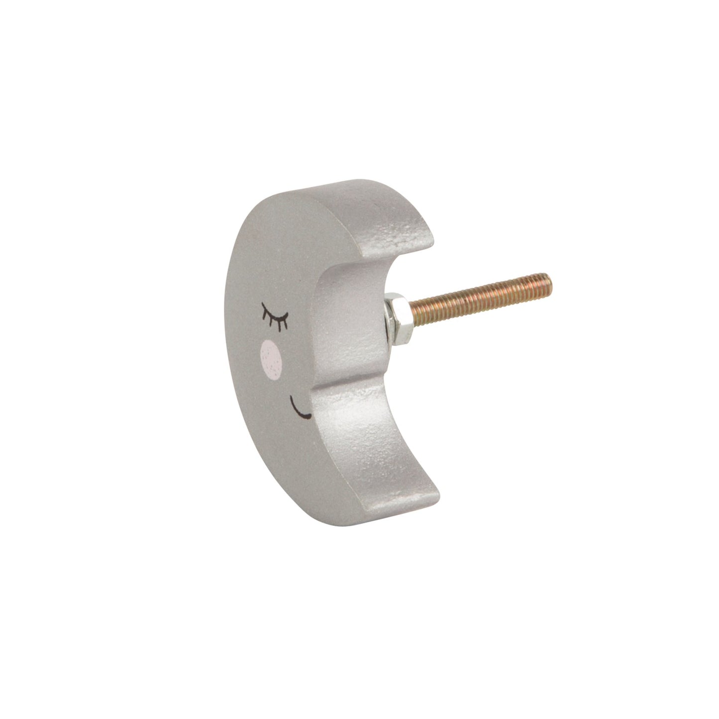 Side View Moon Drawer Knob
