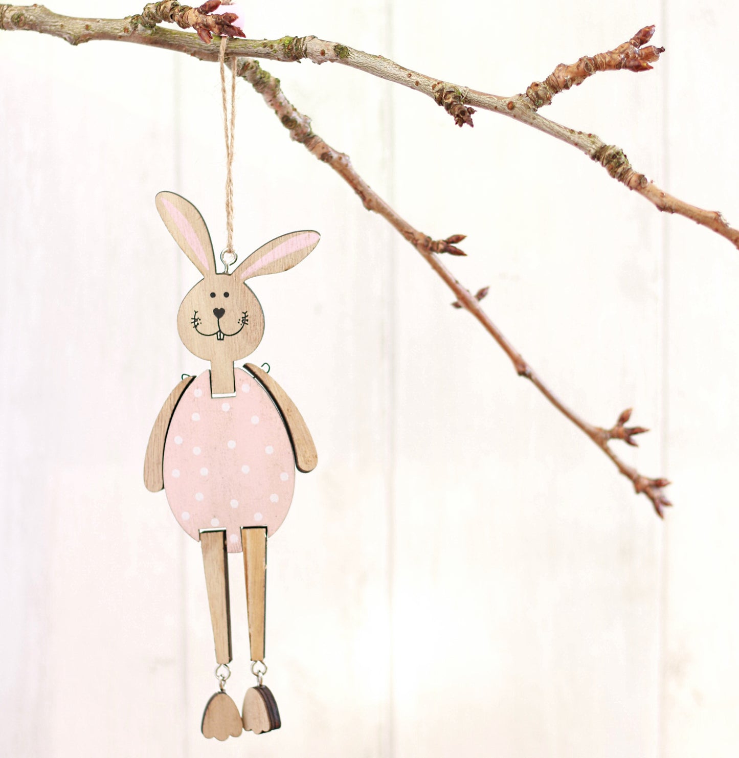 Pink Dangling Rabbit