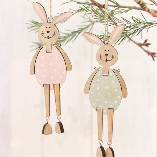 Blue Dangling Rabbit