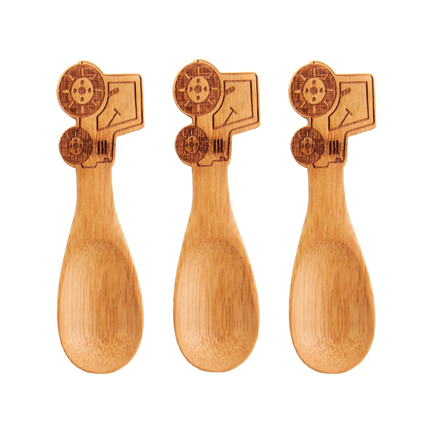 Tim the Tractor Bamboo Spoon Set