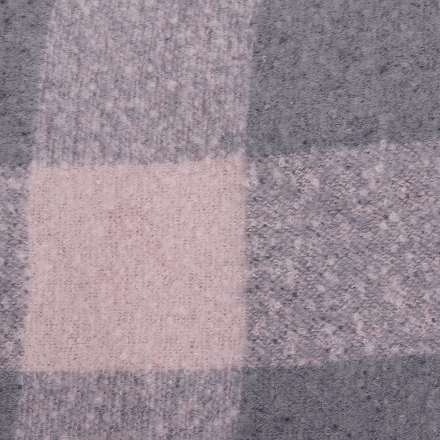 Mia Pink and Grey Scarf
