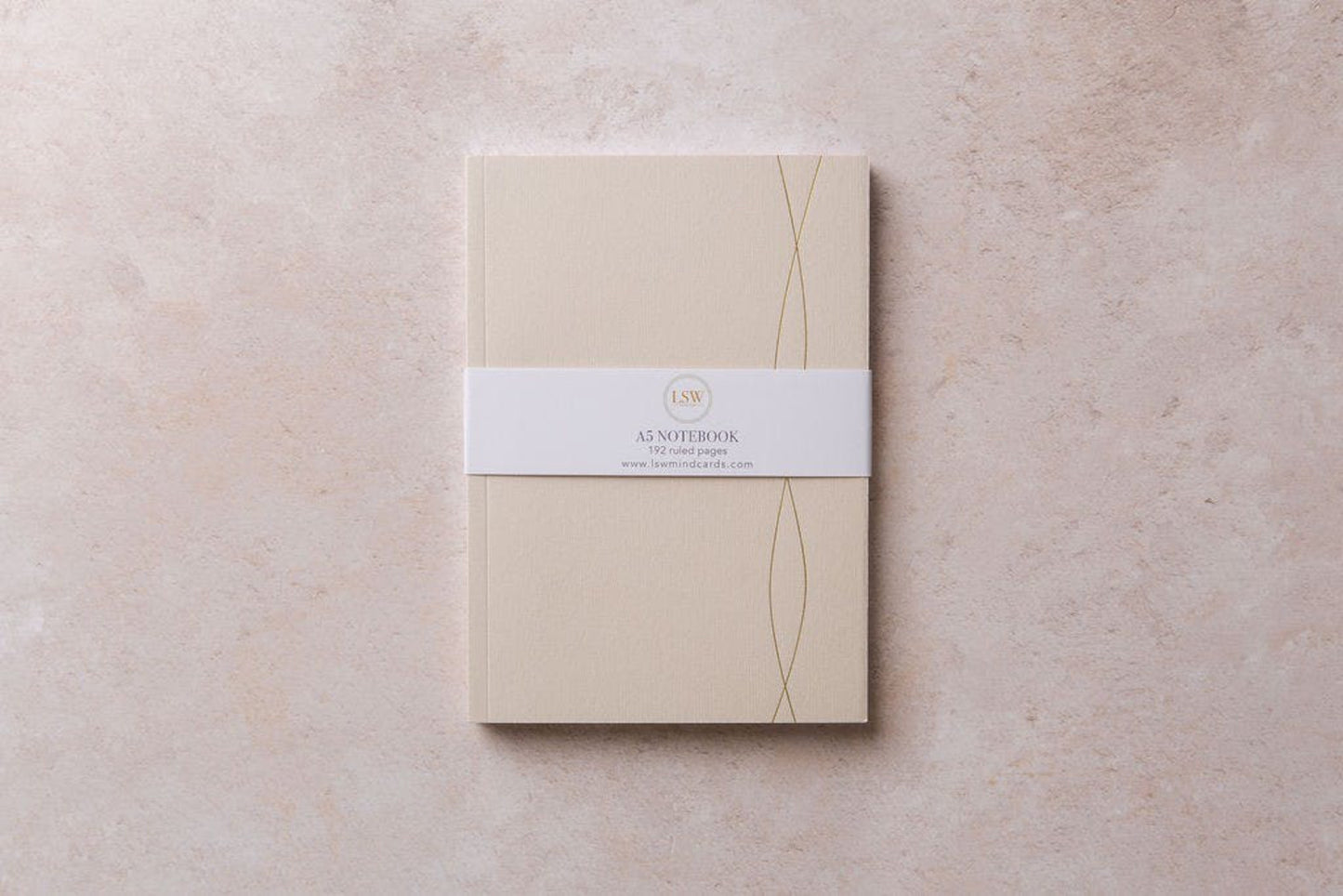 Natural Sand A5 Notebook