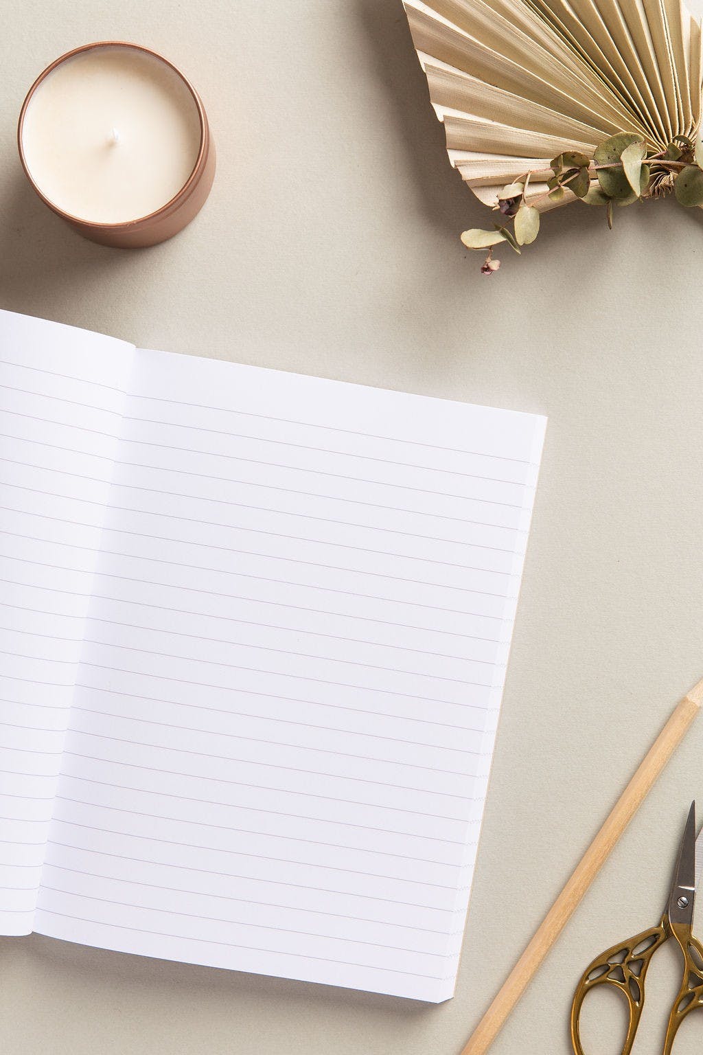 Natural Sand A5 Notebook