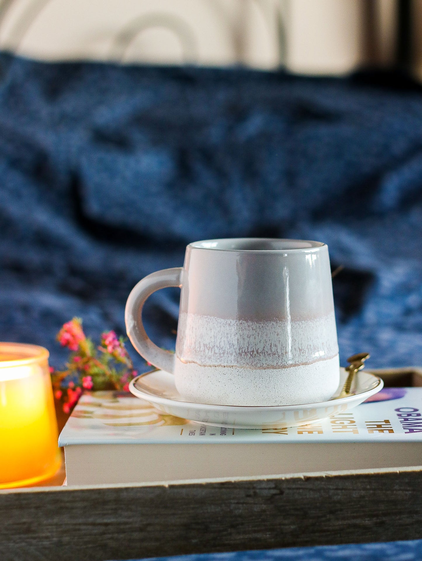 Mojave Glazed Mug - Grey