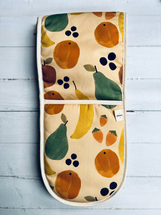 Fruit Print Double Oven Glove
