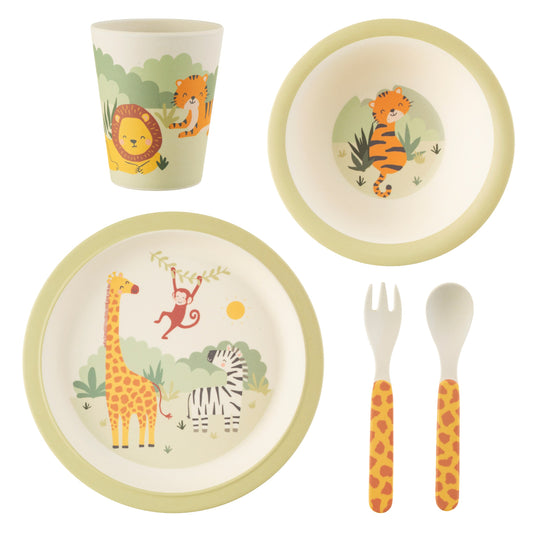 Safari Bamboo Tableware Set
