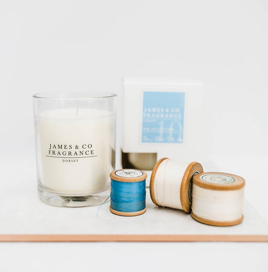 Fresh Cotton Glass Candle