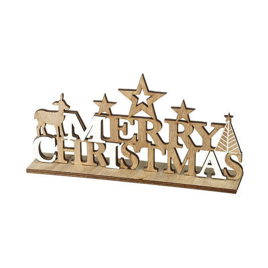 Merry Christmas Wooden Sign