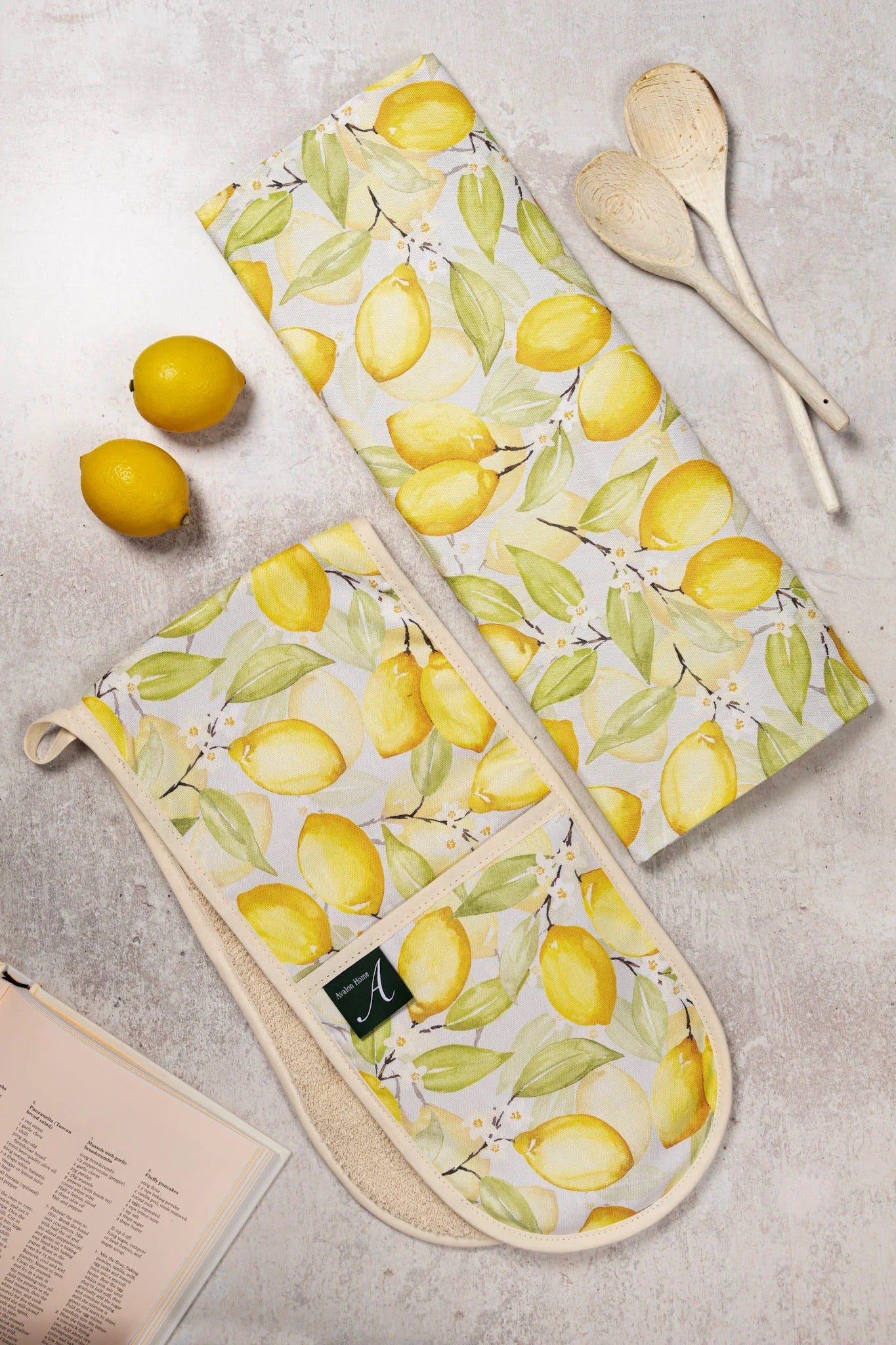 Summer Lemon Double Oven Glove - PRE ORDER