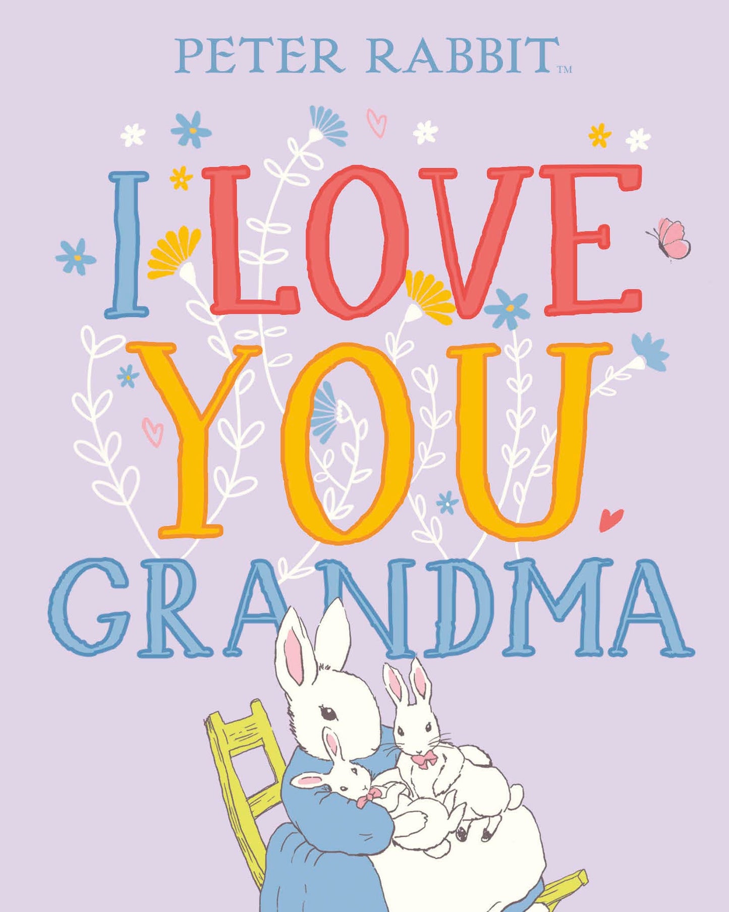 Peter Rabbit I Love You Grandma Book