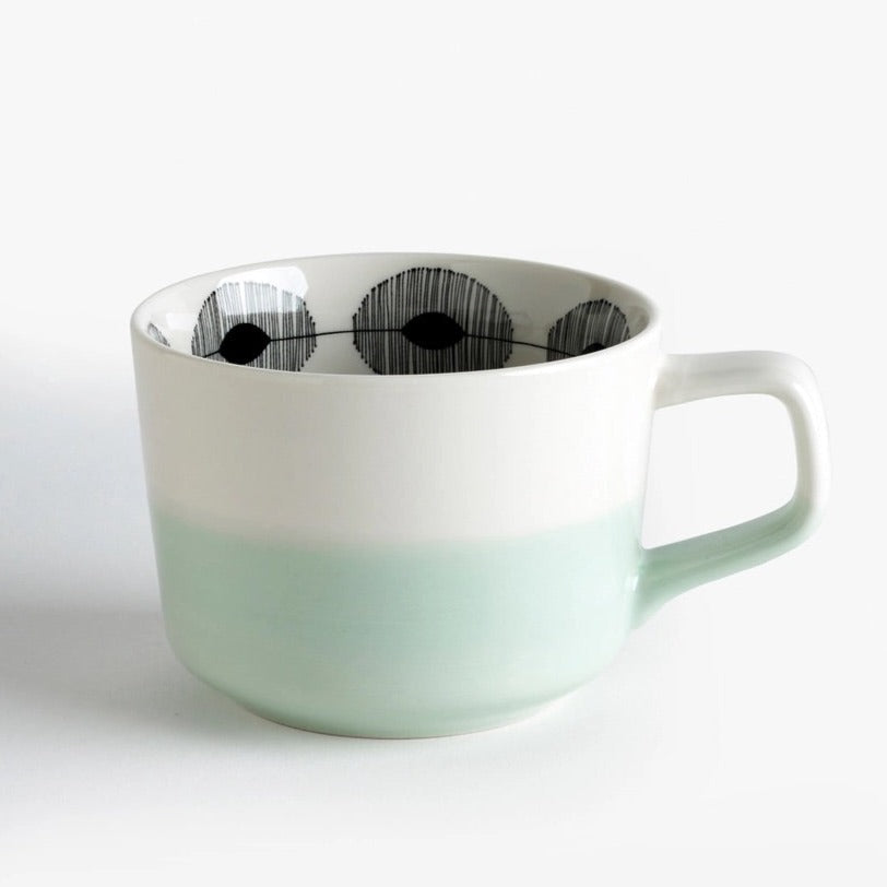 Pale Green Dewdrop Mug