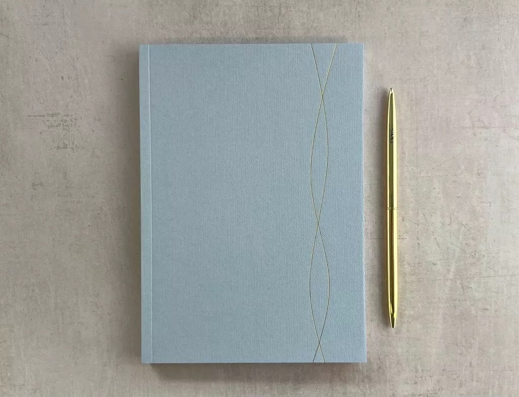 Soft Blue A5 Notebook
