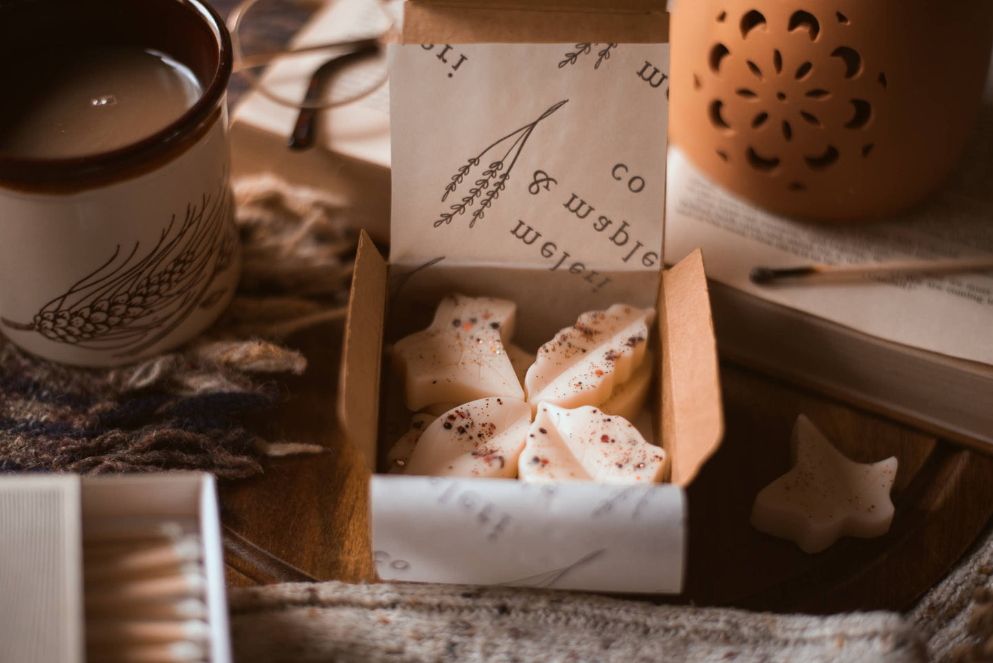 Pumpkin Spice Leaf Shaped Wax Melts