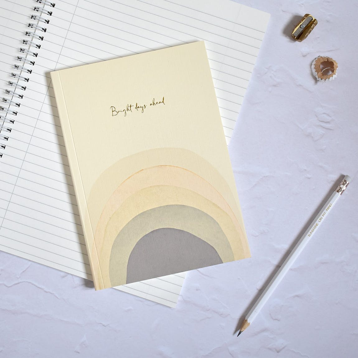 Bright Days Ahead A5 Notebook