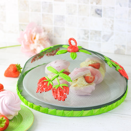 Strawberry Mesh Food Cover