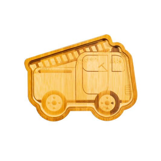 Freddy the Fire Engine Bamboo Plate