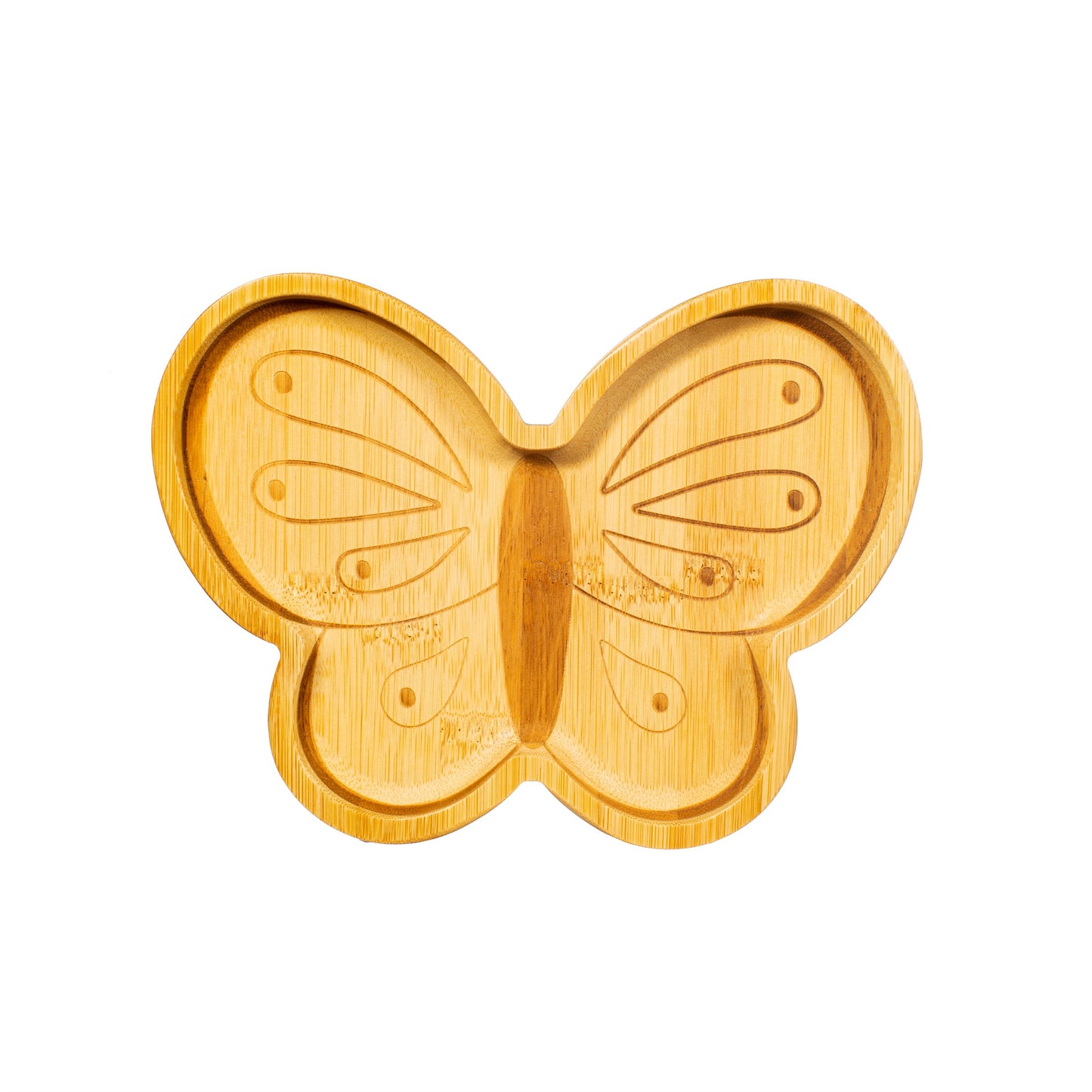 Belle the Butterfly Bamboo Plate
