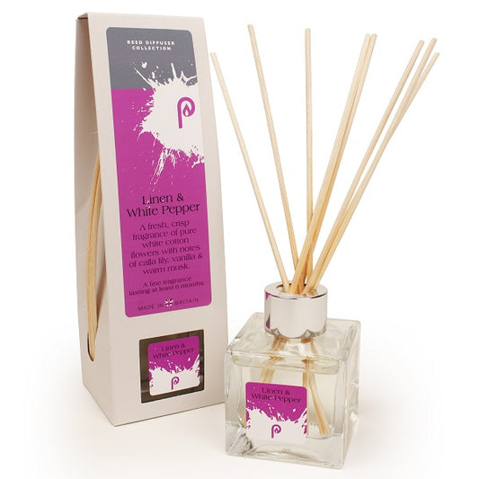 Linen and White Pepper Reed Diffuser