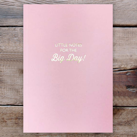 Little Notes for the Big Day! Notebook