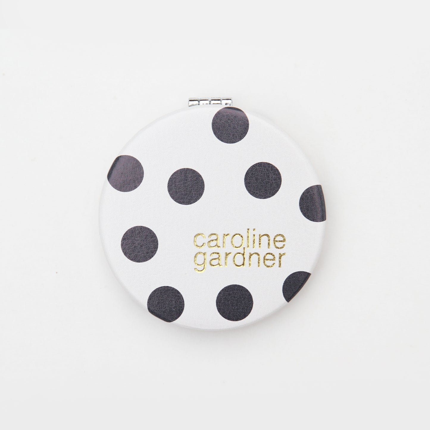 Caroline Gardner Scattered Spot Love Pocket Mirror