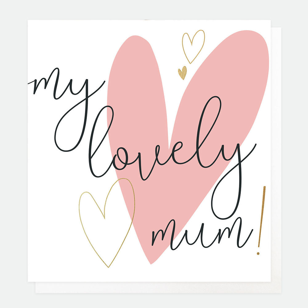 My Lovely Mum Heart Card