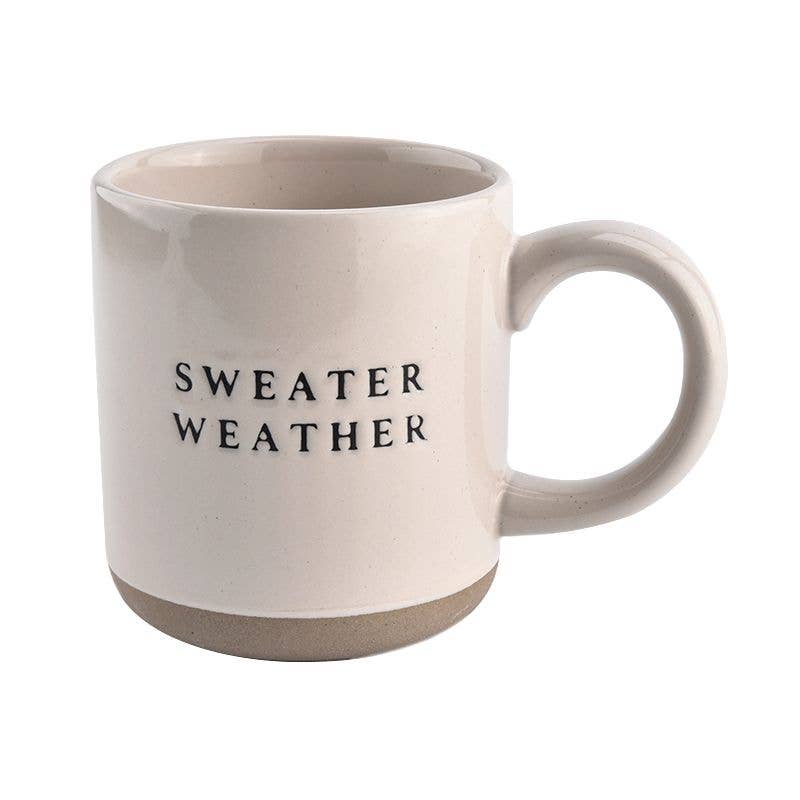 Sweater Weather Stoneware Mug